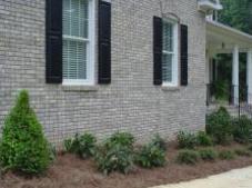 After New home Landscaping