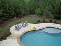 Sod Installation around pool